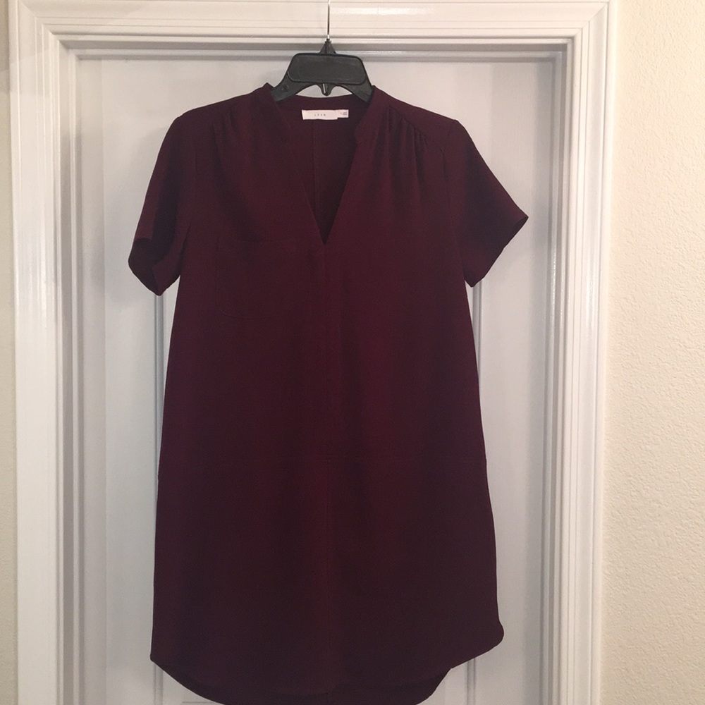 Lush Hailey Crepe Dress